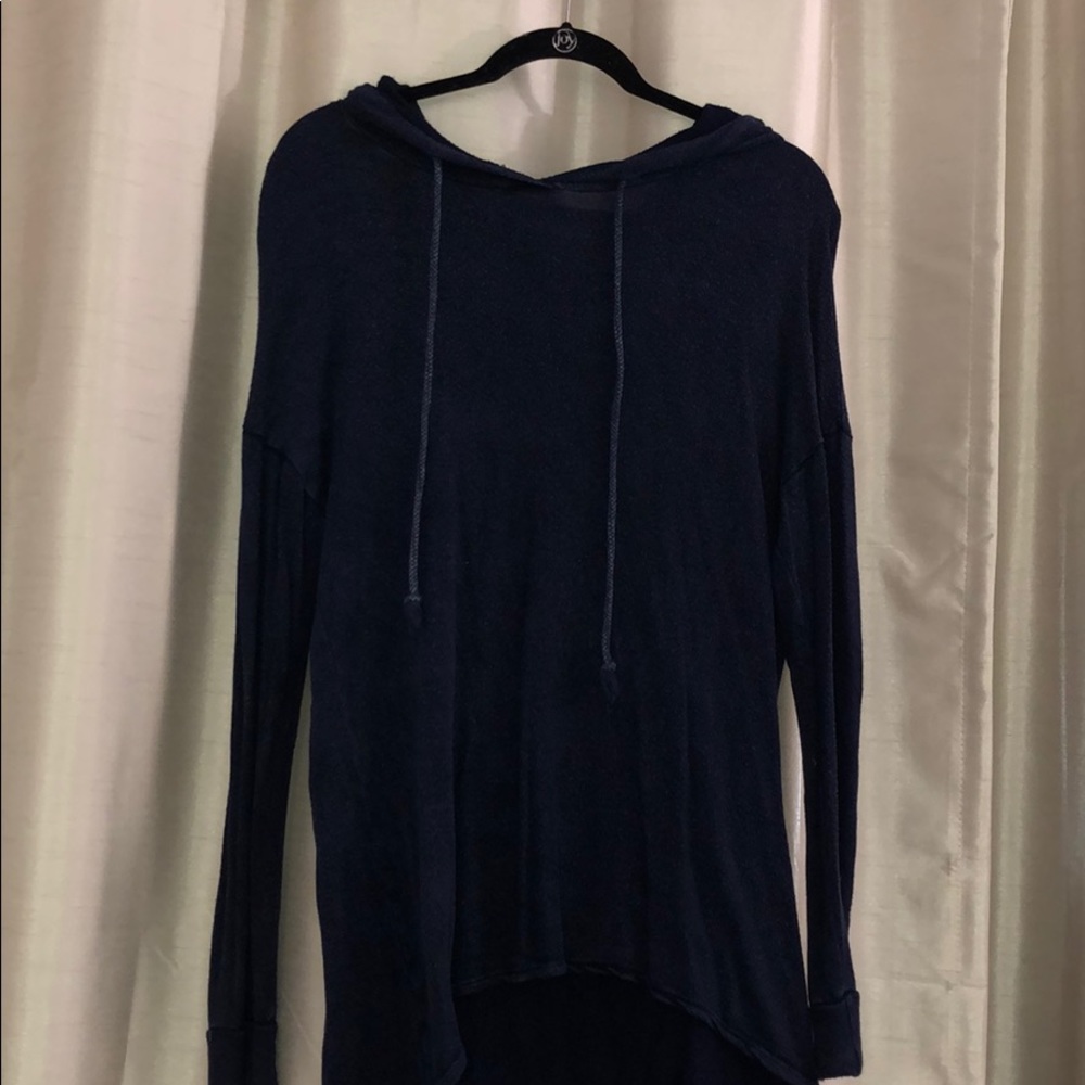 Long sleeve hooded sweatshirt